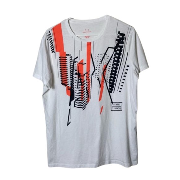 A/X Armani Exchange Other - AX Armani exchange urban abstract graphic tee men's L